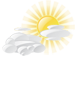 Mostly sunny