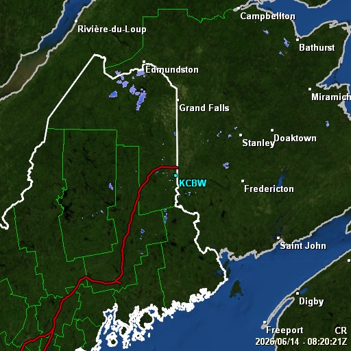 GRLevel3 radar from NWS station KCBW